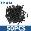 4/8/10/24/50/100PCS TR413 TR414 Tire Valve Stem Rubber Car Motorcycle Wheel Valve Core Replacement Auto Tire Repair Accessories Stem Caps1