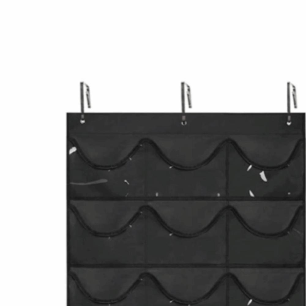 Non-woven Hat Storage Holder Black Hat Display Holder Wall Mount Hat Rack Closet Storage