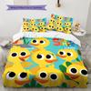 Dog Man Bedding Quilt Set Quilt Cover Pillowcase Home Decoration Birthday Gift (1 * Duvet Cover + 2 * Pillowcase, Without Core)