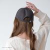 Hanahana15 Cap Cotton cm cm Charcoal Women's 55.0 60.0