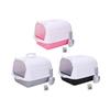 Fully Enclosed Cat Toilet Cat with Hood for All Types of Cat Litter