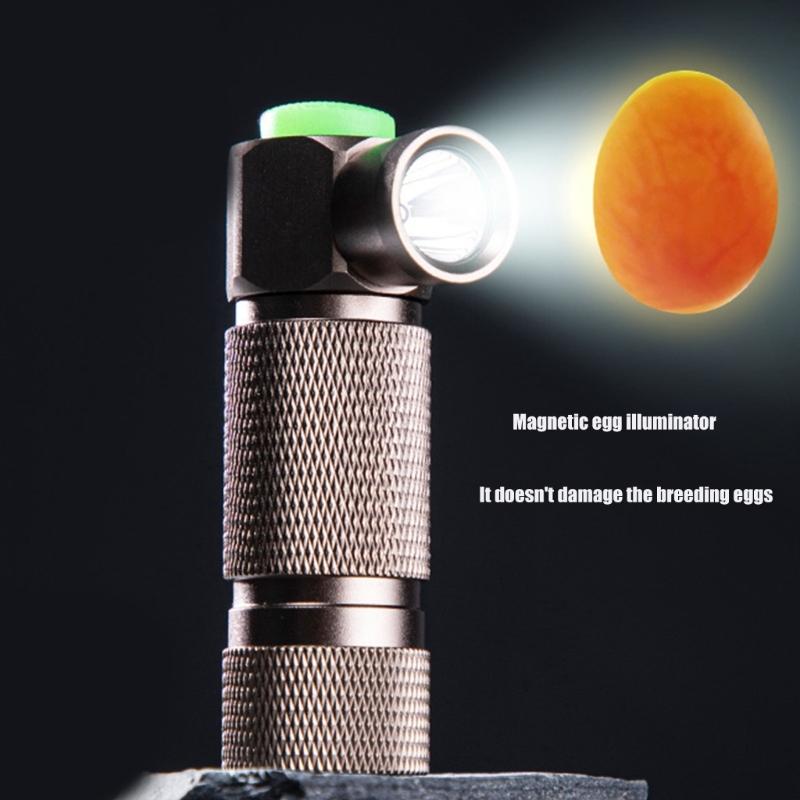 Magnetischer Geflügelstall-Lichtprüfer Helles Kalt-LED-Licht Schierlampe Für Genaue Embryonalwachstumsverfolgung