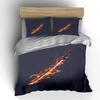 Blazing Blade of Fury Bedding Sets Duvet Covers Pillowcases(1* Duvet Cover 2* Pillowcases Without Duvet Insert)