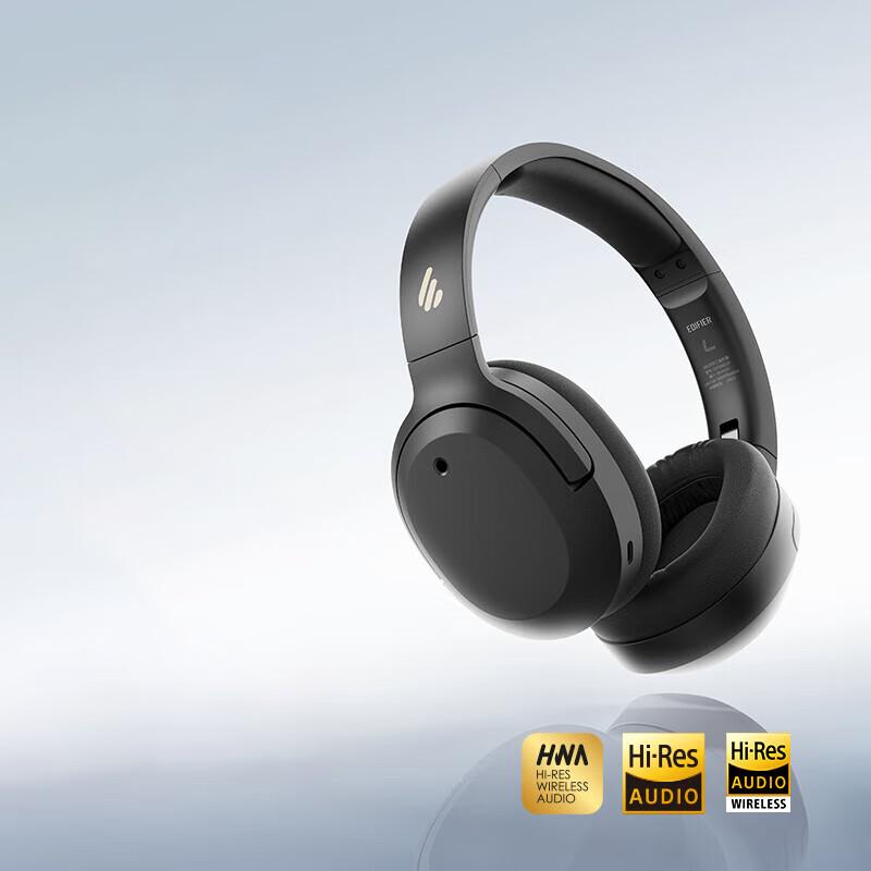 Edifier W820NB Triple Gold Hi-Res ANC Over-Ear Bluetooth Headphones