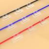 10pcs Wall-mounted Transparent Hanging Shelf Hook Traceless Strong Self Adhesive Hooks  Bedroom