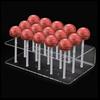 1/2pcs Acrylic Lollipop Rack 15 Hole Transparent Candy Rack Display Display Rack Wedding Party Dessert Bingtanghulu Display Rack