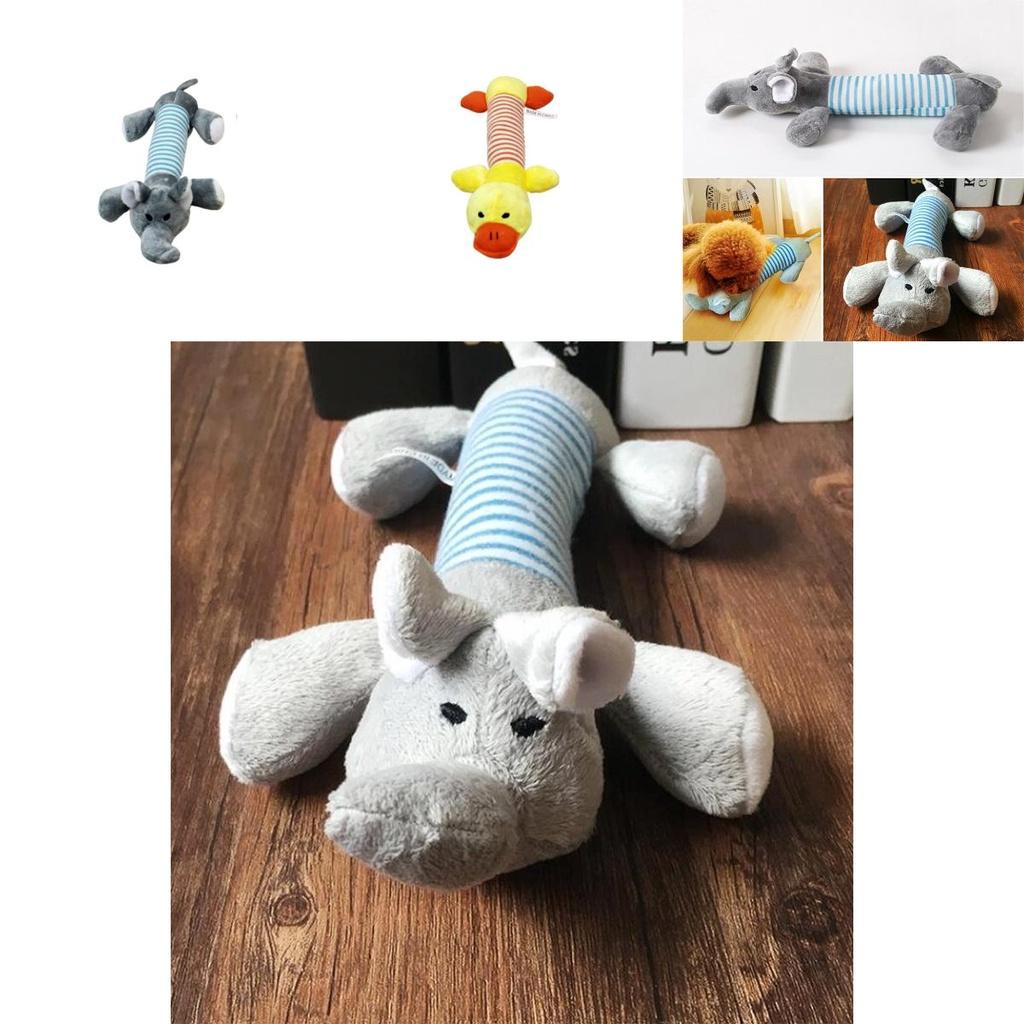 Small Animal Sounding Dog Toys Pig Duck And Elephant
