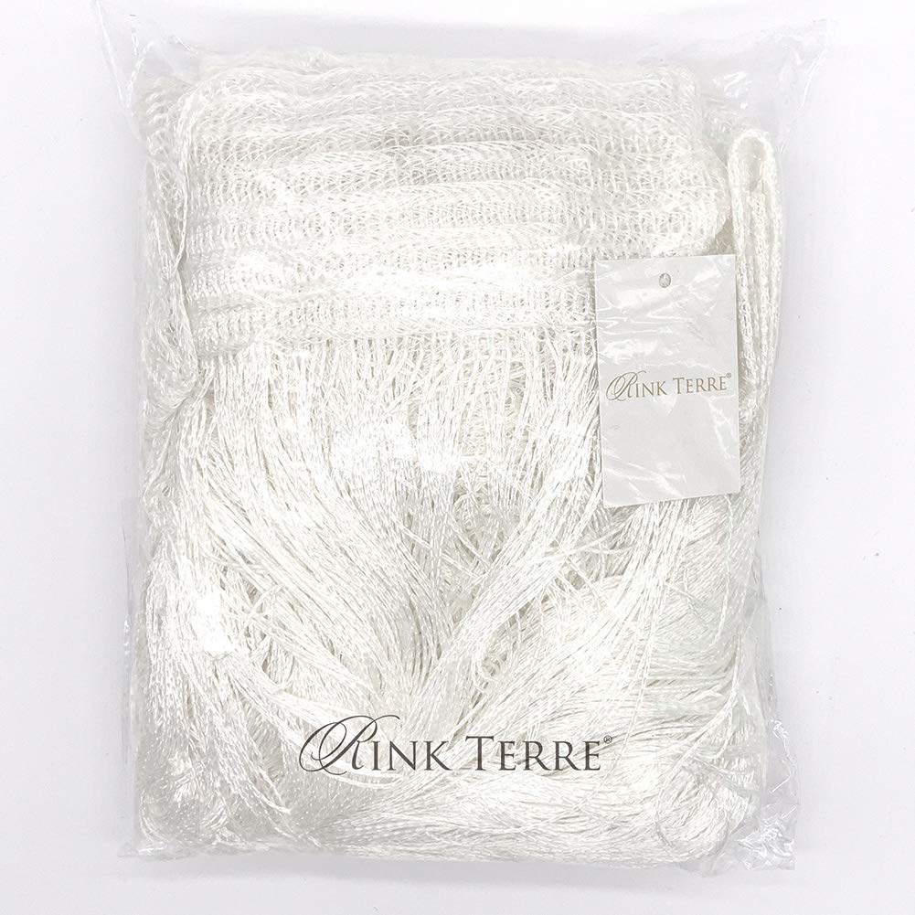 Tenda a filo 100 cm di larghezza x 200 cm [Rink Terre] (Bianco, lungo)