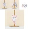 Adorable Plush Fox Keychain Charming Cartoon Doll With Soft Pp Cotton For Kids