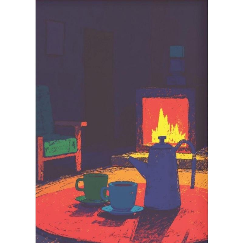Retro Japanisches Essen Reis Kaffee Frühstück Matcha Sushi Minimalistisches Malerei Poster Leinwandmalerei Wandbilder Heimküchendekor