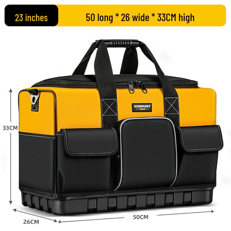 Everwinners Sturdy Multifunctional Canvas Tool Bag for Electricians