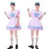 Costume da Cameriera Carino di Halloween Lolita Abbigliamento da Uomo Capo Inverso Taglie Forti Vestito Costume da Festa
