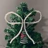 Looped Shape Christmas Tree Charm Spiral-style Xmas Ornament Funny Tree Topper Decor  Holiday