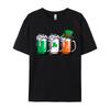 Irish Beer Ireland Flag St Patricks Day Leprechaun Printed Group Unisexs Top TShirts 2024 Hot Sale Fall Camisa Cotton Tops