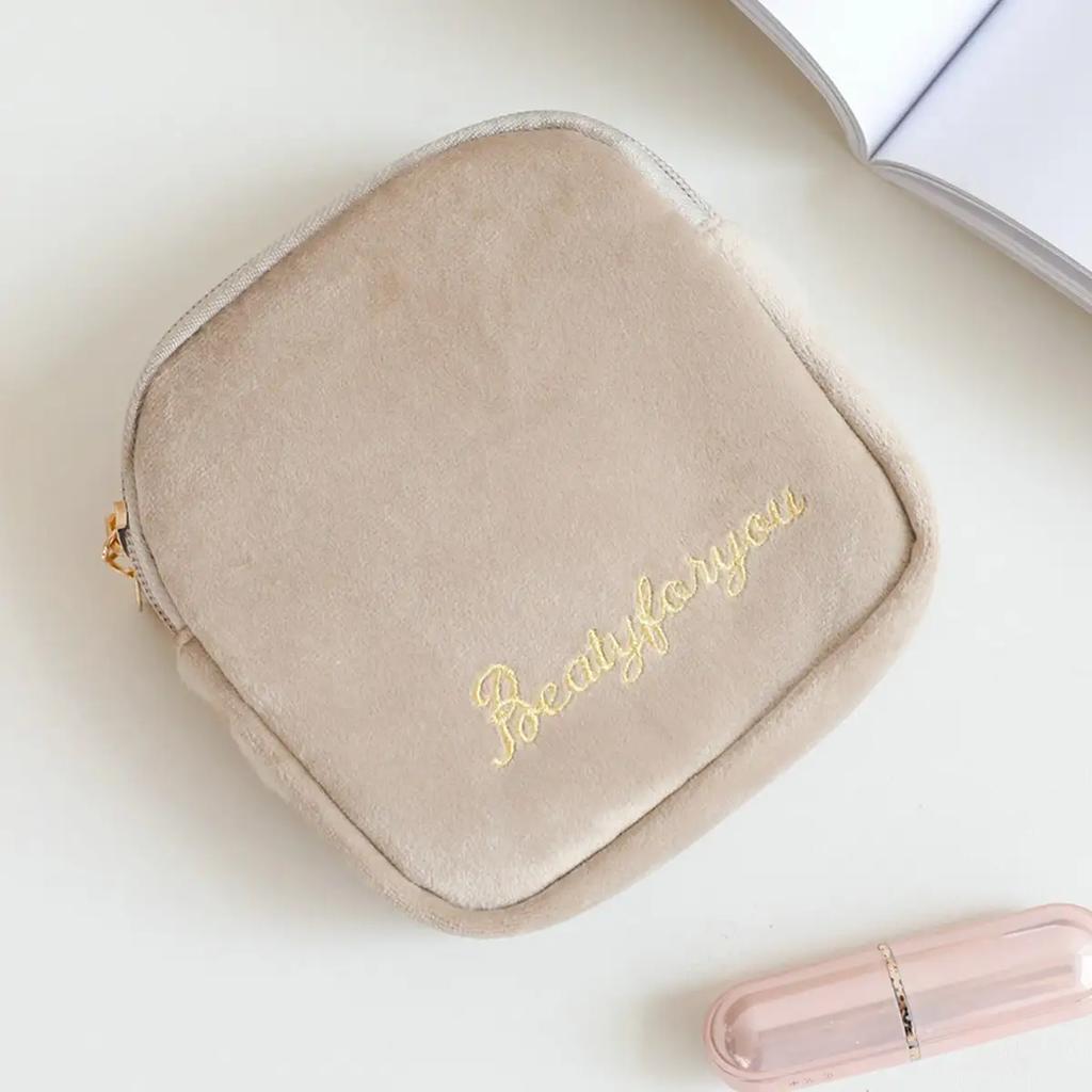 1pc-Girl Sanitary Napkin Storage Bag Sanitary Pad Bag Jewelry Storage Bag Headphone Bag Cosmetics Box