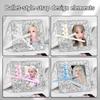 Ins-Stil Fotorahmen Acryl Transparent Photokartenhalter Magnetischer Bilderrahmen Idol-Karten-Display Photokartenständer Ausstellungsständer