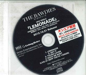 

CD BAWDIES - Lemonade CDS3127 GETTING BETTER 2012 Japan Japanese Pop/Rock Used