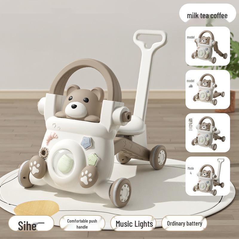 Walker Anti-O-Leg Multifunctional Musical Push Car for Infants and Toddlers