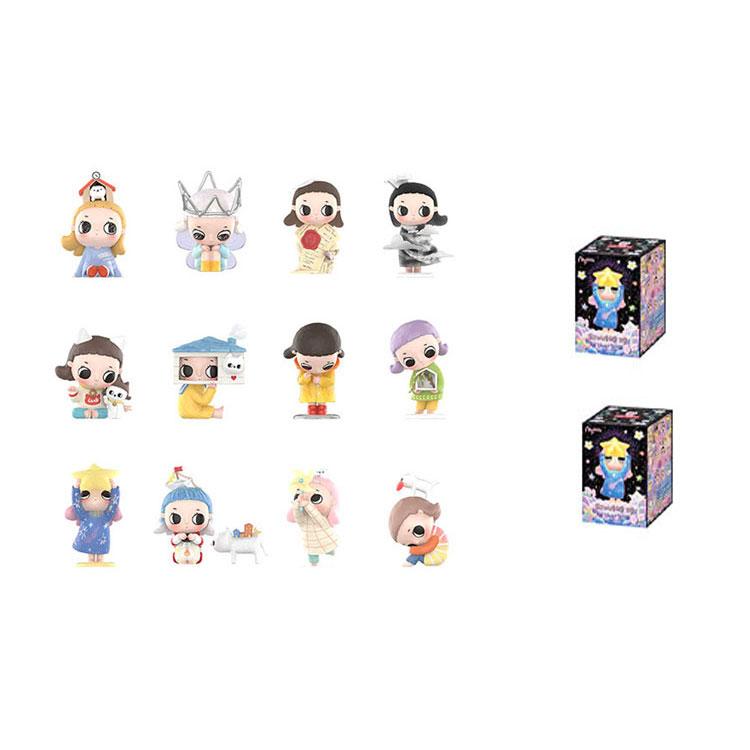 New POP MART Nyota Free Growth Collection Blind Box Products Single Mystery Box/Full Box 12 Pcs PPMT-2411-0107