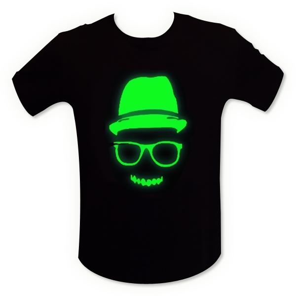 T-shirt visage cool fluorescent Taille Xl