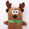 Squeaky Dog Toy For Large Dog Durable Stuffed Dog Toy Plush Dog Toy For Aggressive Chewers Cute Christmas Plush Chew Toy