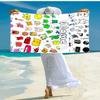 Personalized customized proof beach towel with nanimate Insanity pattern - soft, absorbent,quick-drying,perfect swimming,camping&bathing