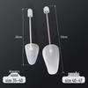 Elastic Adjustable Shoe Stretcher for Leather Shoes and Sneakers - Plastic Spring Shoe Shaper