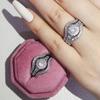 European & American Women's New Three-Piece Ring Set - Model R5618