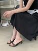 Fashion Eilyken Summer Street Style Design Breathable Women Slippers Sexy Pointed Toe Thin High Heels Banquet Prom Mesh Shoes