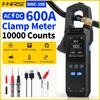 FNIRSI DMC-100 Цифровий мультиметр-кліщі для вимірювання постійного та змінного струму, 10000 відліків, 600А, амперометричні кліщі, USB-тестер, NCV, інструмент електрика