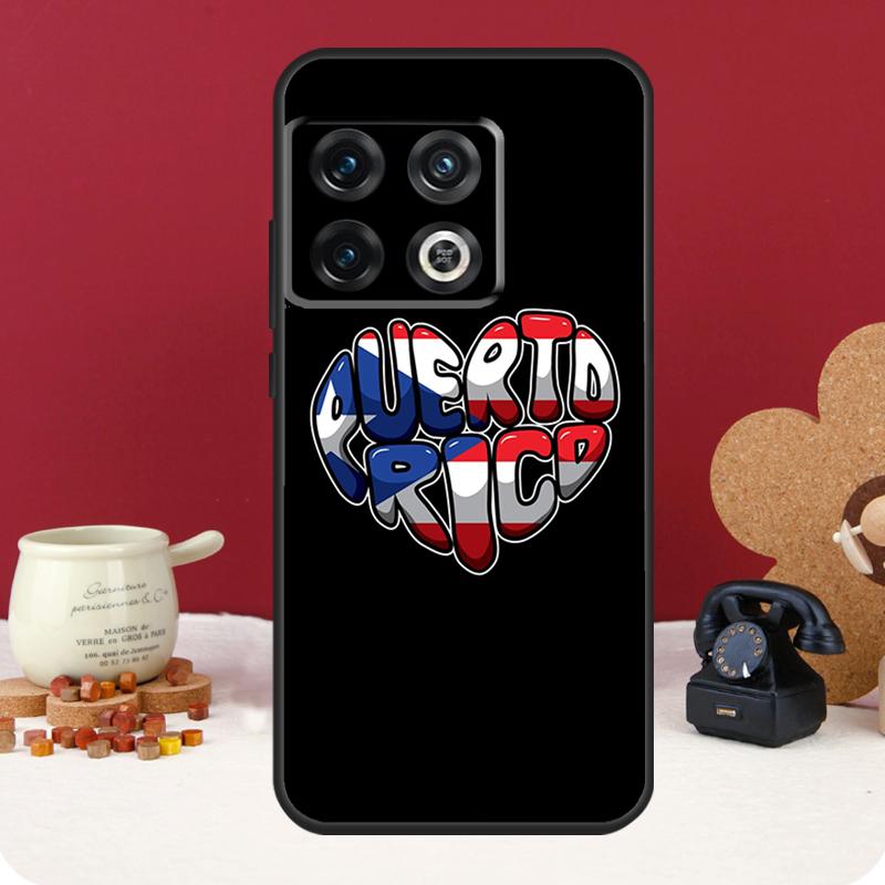 Puerto Rico Flag Cover For OnePlus 13R 13 12 12R 11 10 Pro 8T 10T OnePlus Nord 4 CE 2 3 Lite N10 N20 N30 Case