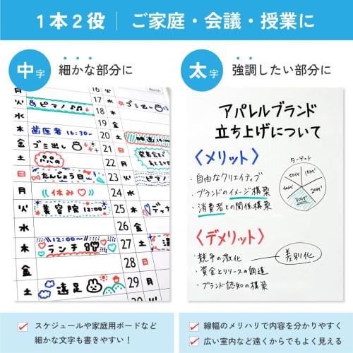 Sakura Crepas Whiteboard Marker Twin 4 Colors WBKT4-P