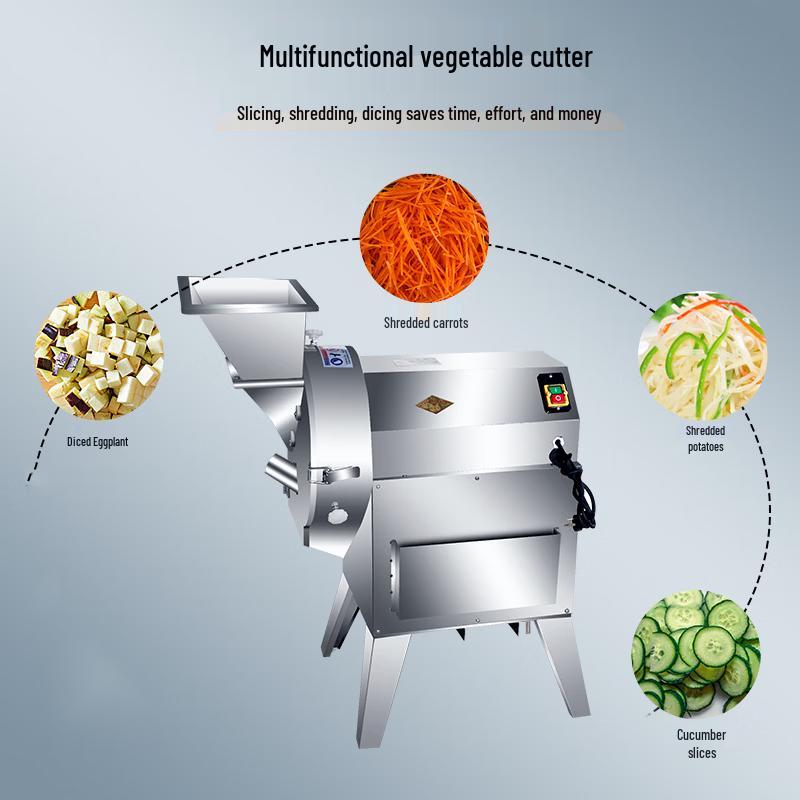 Commercial Automatic Vegetable Cutting Machine
