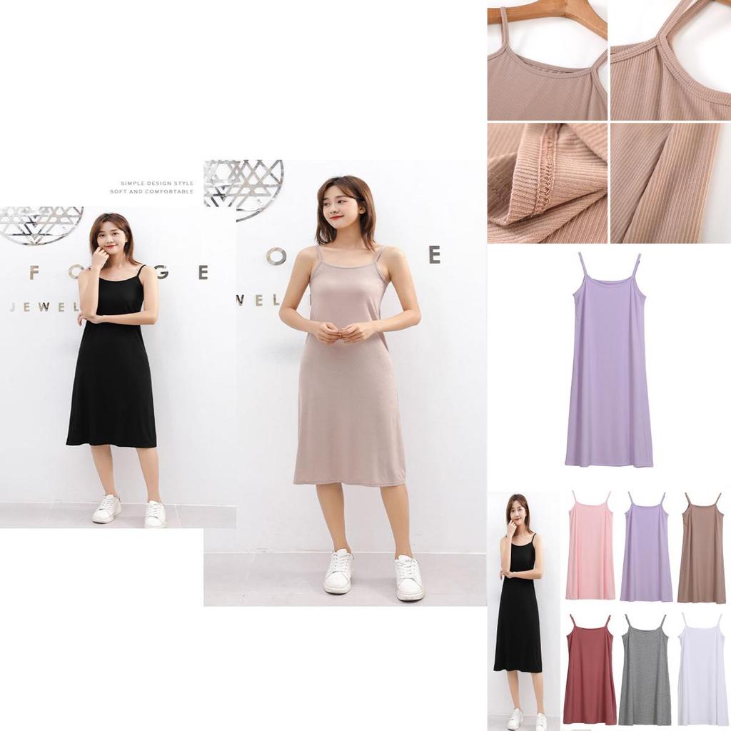 Elegant Women High Quality Seamless Bodycon Tunic Dress With Spaghetti Straps