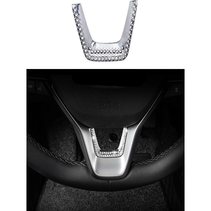 

Шикарные автомобильные аксессуары, подходящие для Honda Accord и Inspire 10-го поколения 2018-2019, 3D крышка ручки со стразами, аппликация, чехол на руль