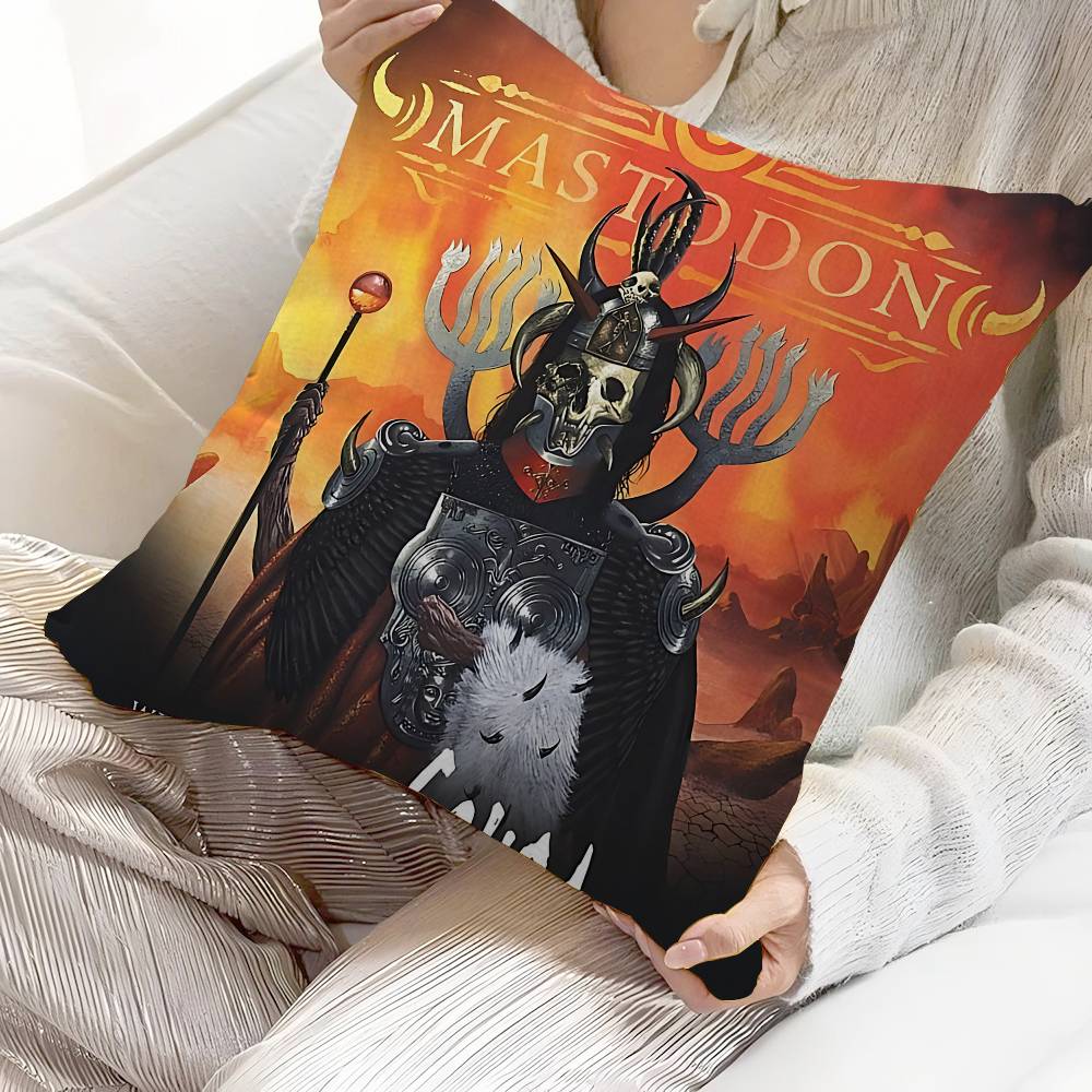 G-Gojira Band Pillow Gift Home Office Decoration Bedroom Sofa Car Cushion Cover Case 45x45