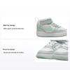 Court Borough Mid 2 TD Pure Platinum Mint Foam Baby Sneakers Grey White CD7784-011