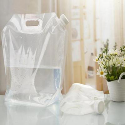 5/10/15L Outdoor Camping Water Bag Portable Foldable Drinking Water Bucket Large Capacity Water Container with Handle