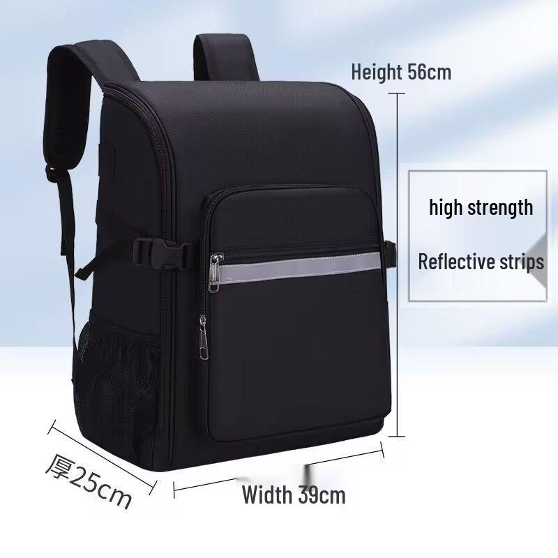 Large Household Cleaning Tool Backpack - Double Shoulder, Ideal for Home Appliance Repair and Storage