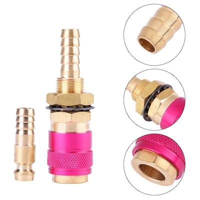 Water Cooled Gas Adapter Quick Connector Fitting For TIG Welding Torch and MIG Welding Torch Connector Soldering Supplies
