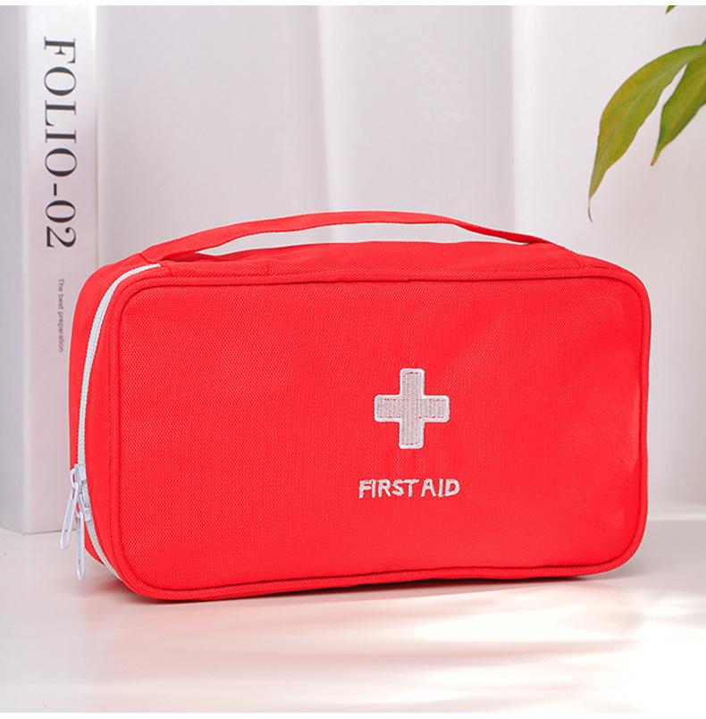 Portable Portable Medical Bag, Epidemic Prevention Bag, Travel Medicine Sorting and Storage Bag, Outdoor First Aid Kit