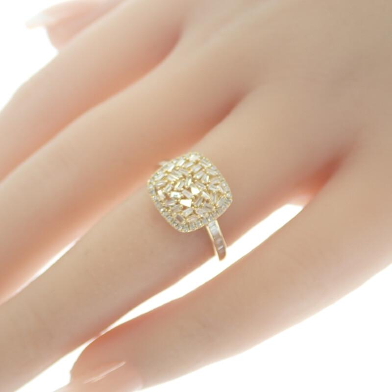 no brand  #13(JP Size) ring K18 yellow gold Women