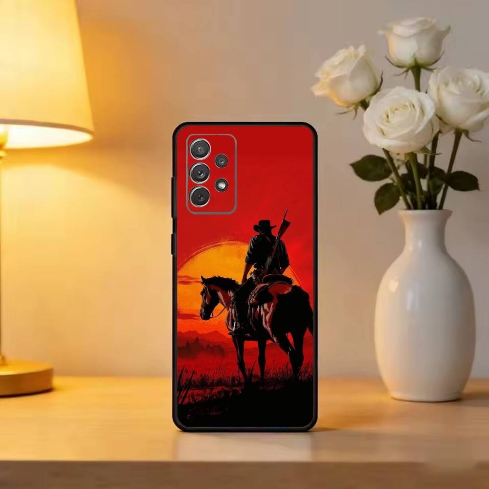 

R-Red D-Dead R-Redemption 2 Phone Case Transparent Silicone Soft For Samsung S25,S24,S21,S22,S23,S30,Ultra,S20,Plus,Fe Samsung S21fe