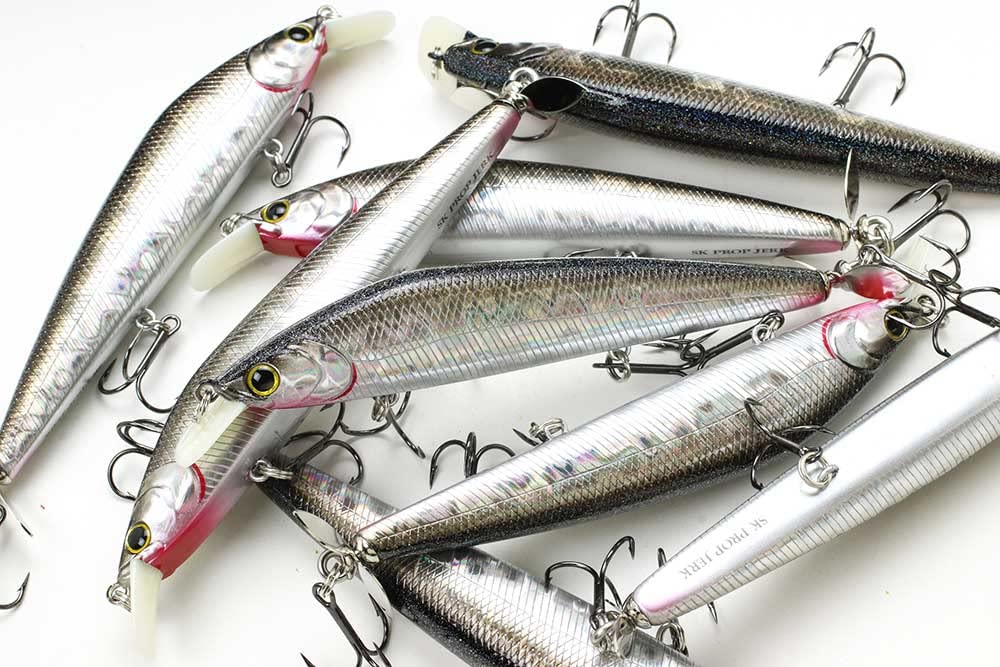 Lucky Craft USA SK Prop Jerk 110RT BP Golden (419 Shiner)