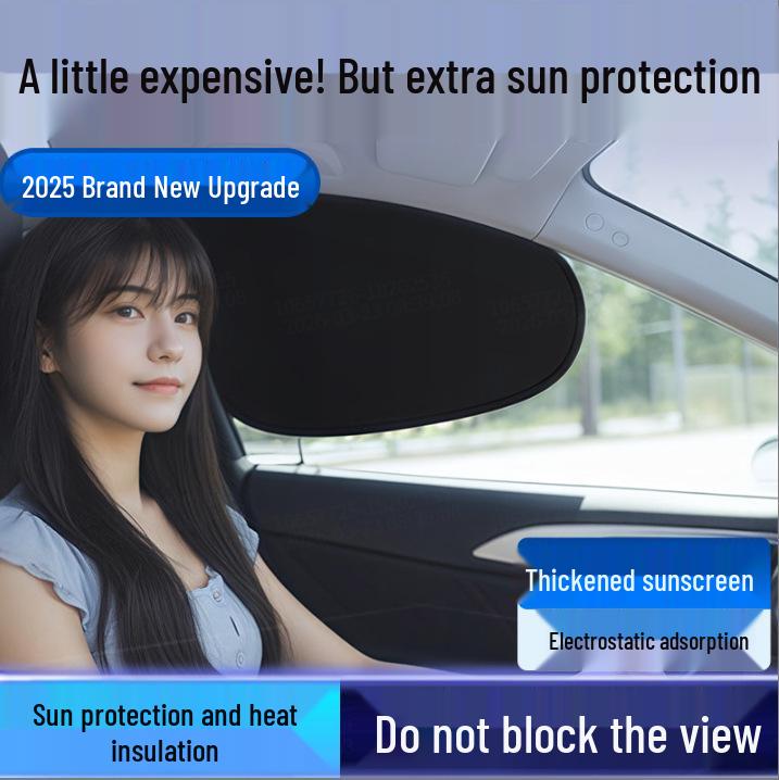 Magnetic Car Sunshade: Sun Protection Cloth for Side Windows