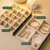 Jewelry Storage Box High-end Delicate Necklace Earrings Gold Jewelry Box Large Capacity Multi-layer Jewelry Box