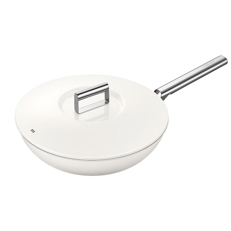 DESLON 0-Coating 32cm Titanium Non-Stick Wok