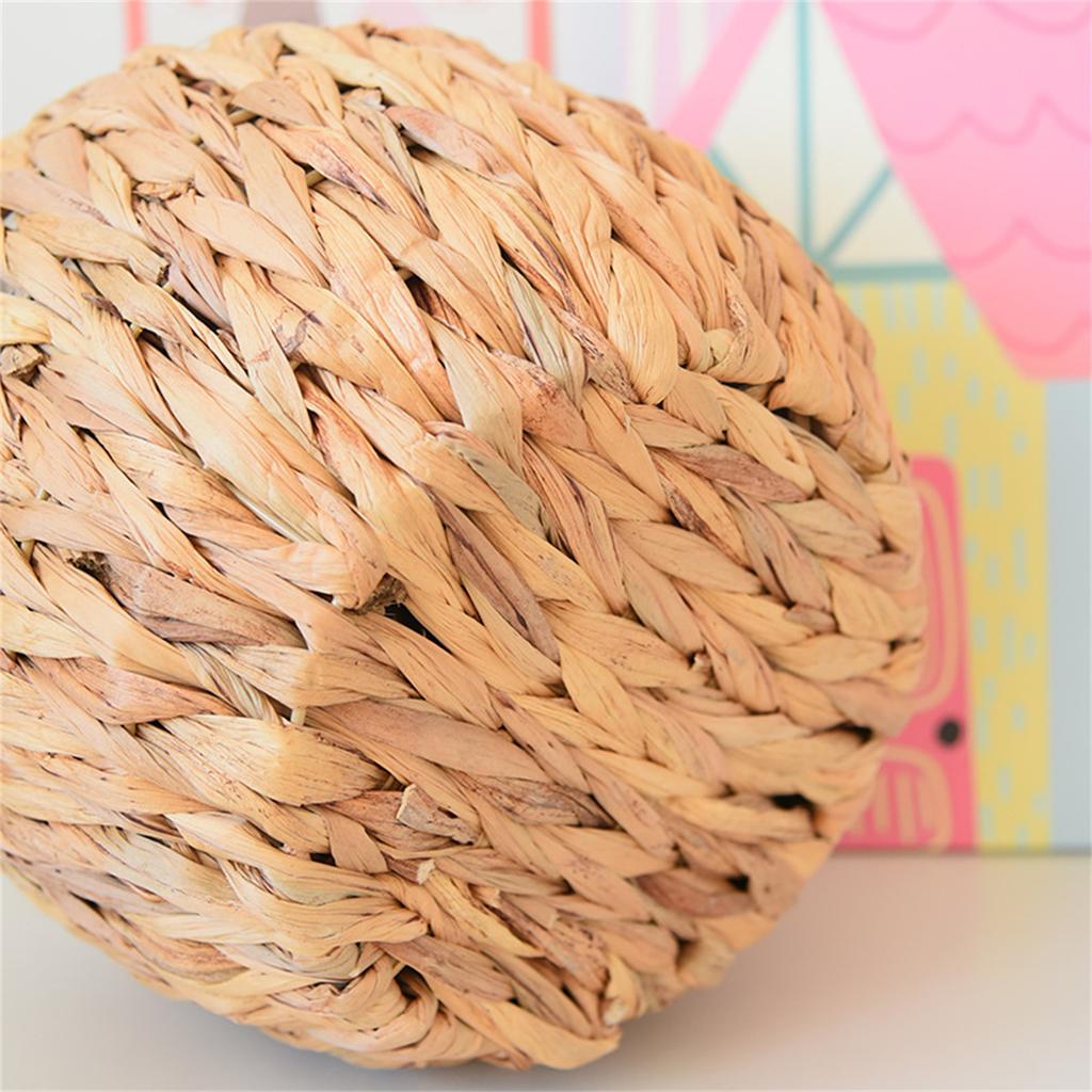 Gourd Grass Plant Stand Flower Pots Holder with Plastic Lining Natural Woven Planter Basket Rack for Home or Office Use
