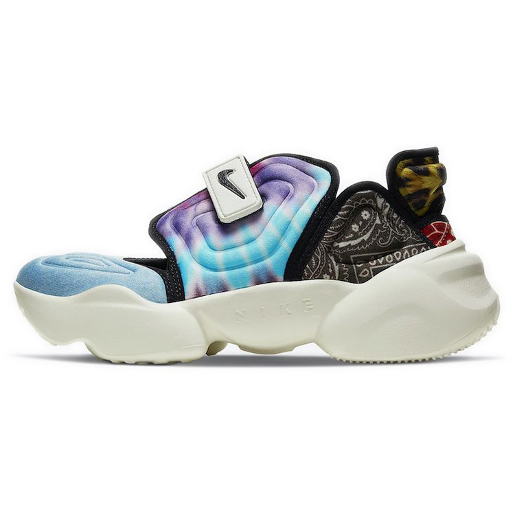 

Женские кроссовки Nike Aqua Rift с мультипринтом, разноцветные, черные, CW2624-101