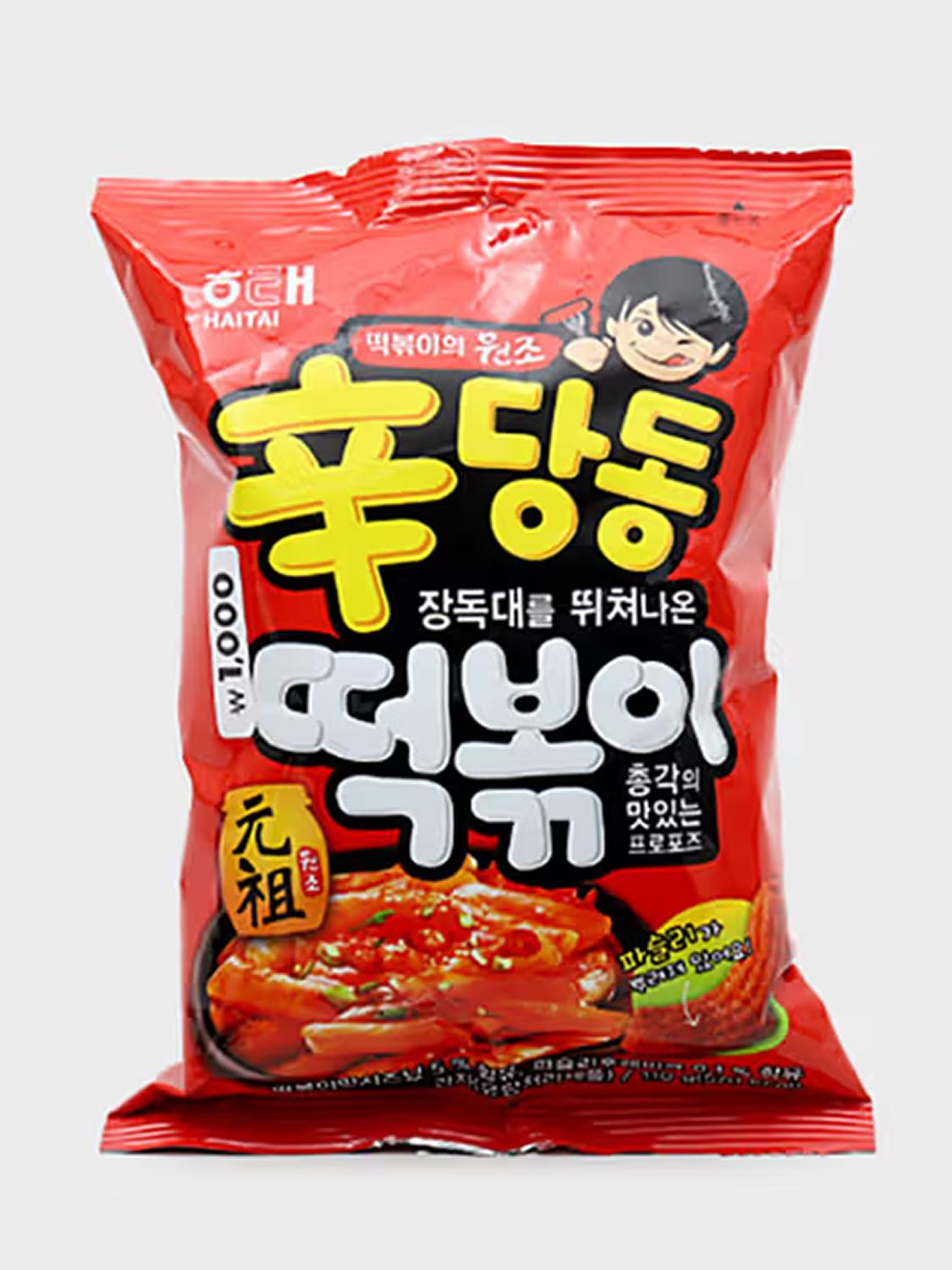 Снэк Ттокпокки Haitai из района Синдон-дон 110 г 1ea